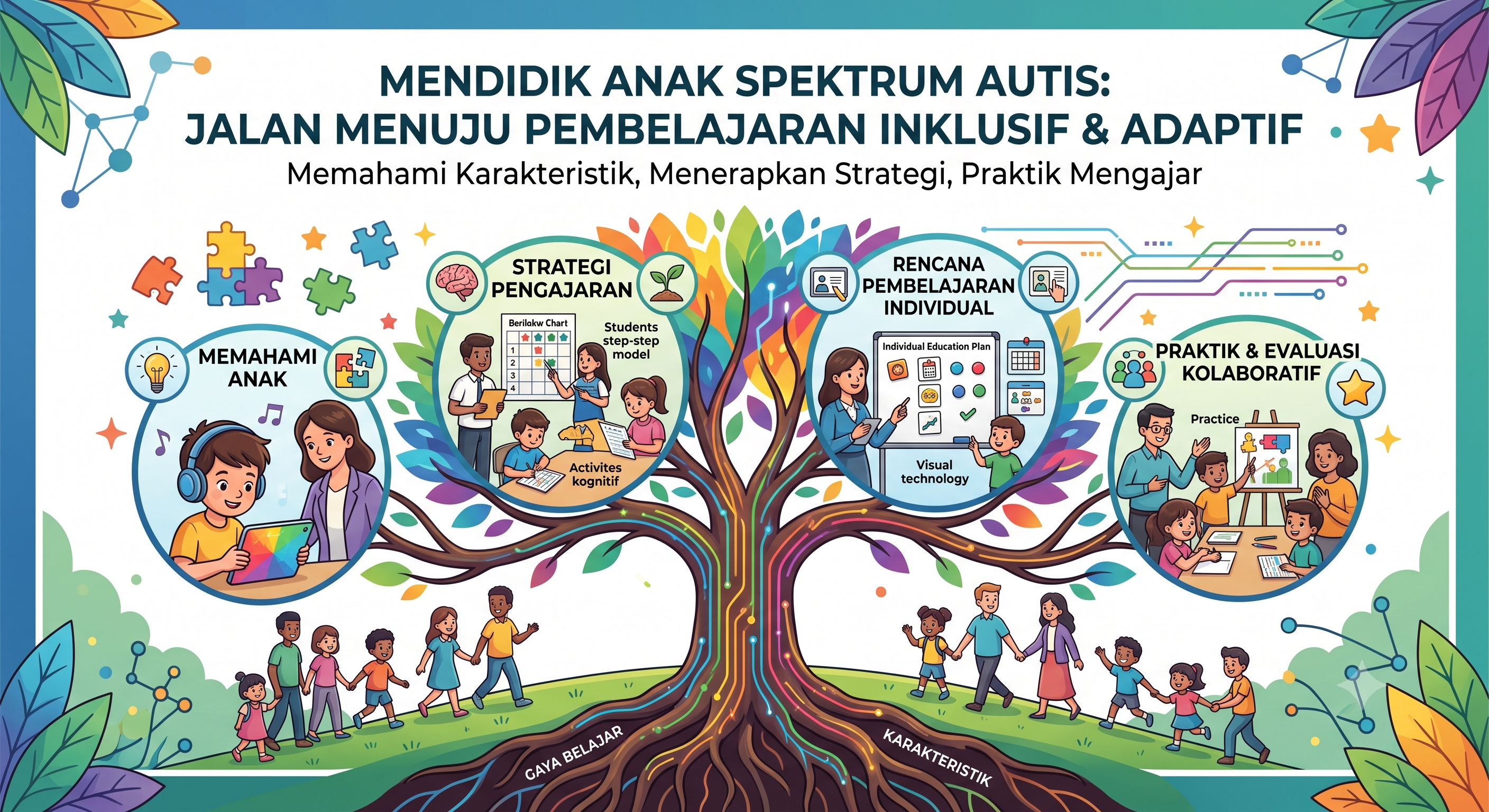 PEMBELAJARAN ANAK SPEKTRUM AUTIS (Disable)